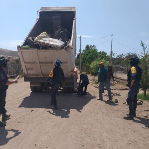 Seis toneladas de cacharros se colectan en San Ignacio